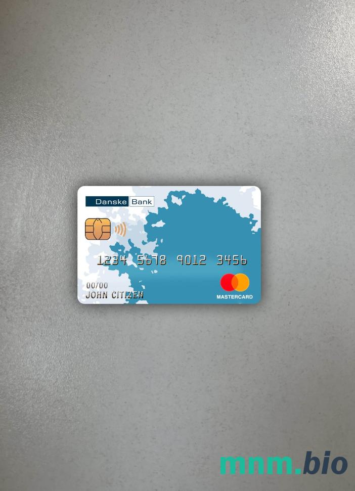 Finland Danske bank wygląd zdjęcia mastercard skan PSD + zdjęcie